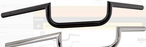 Clubman 1 inch handlebar chrome geen dimples (uitverkoop), Motoren, Onderdelen | Merk-onafhankelijk, Nieuw, Verzenden