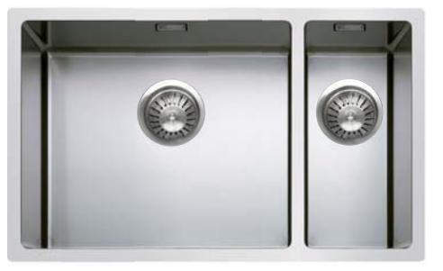 Spoelbak glanzend RVS 40x68x20 CM HorecaTraders, Zakelijke goederen, Horeca | Meubilair en Inrichting, Verzenden