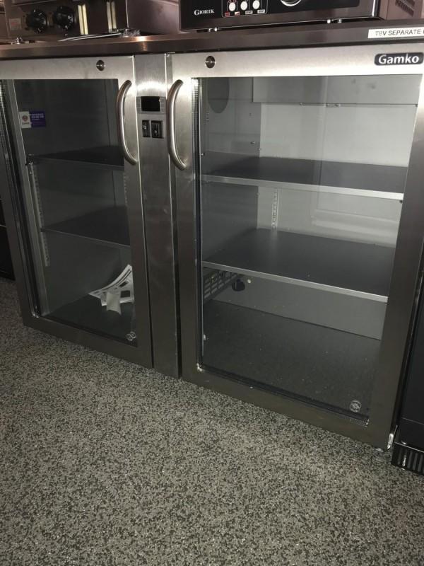 Showroommodel Gamko 2-deurs flessenkoeling, Zakelijke goederen, Horeca | Keukenapparatuur, Gebruikt, Koelen en Vriezen, Ophalen