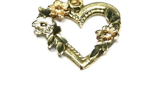 Zonder Minimumprijs - Hanger - 14 karaat Geel goud, Roségoud, Sieraden, Tassen en Uiterlijk, Antieke sieraden