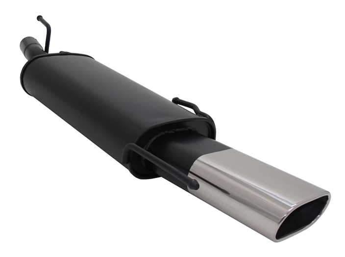 Novus sportuitlaat Opel Astra F Cabrio - 75x135mm einddemper, Auto-onderdelen, Uitlaatsystemen, Nieuw, Verzenden