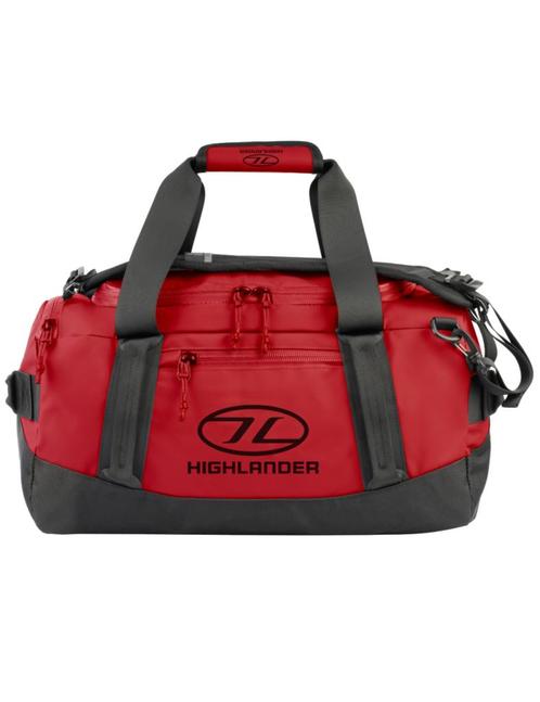 Highlander sporttas Hauler Duffel - 30 liter - Rood (Rugzak), Sieraden, Tassen en Uiterlijk, Tassen | Sporttassen, Nieuw, Verzenden