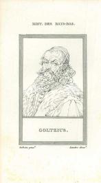 Portrait of Hendrick Goltzius, Antiek en Kunst, Kunst | Etsen en Gravures
