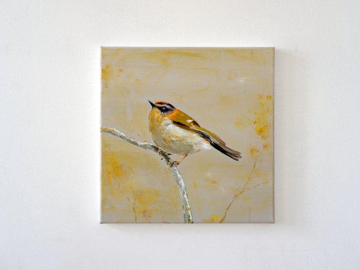 Matthieu van Riel - Vuurgoudhaan, Antiek en Kunst, Kunst | Schilderijen | Modern