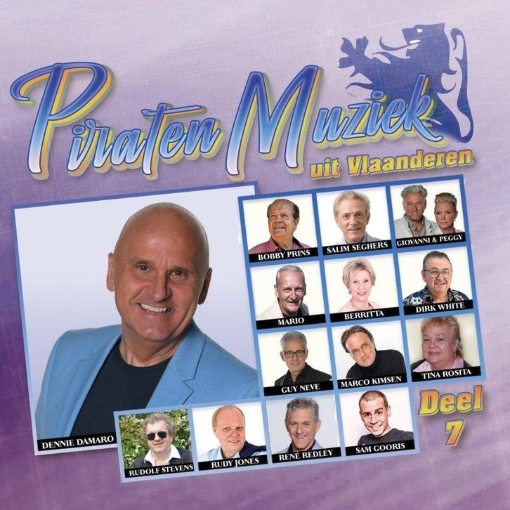 Dennie Damaro Presenteert Piratenmuziek Uit Vlaanderen - Dee, Cd's en Dvd's, Cd's | Overige Cd's, Ophalen of Verzenden