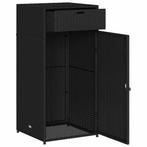 Tuinkast Zwart 55x55x111 | Retourdeal | 40% Korting, Tuin en Terras, Bergingen en Tuinkasten, Ophalen of Verzenden, Nieuw, Kunststof