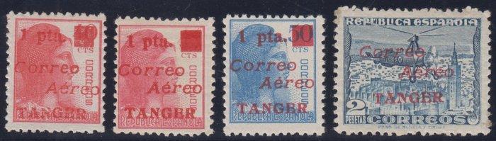 Tanger 1940 - Postzegels van Spanje. 4 waarden. - Edifil NE, Postzegels en Munten, Postzegels | Europa | Spanje