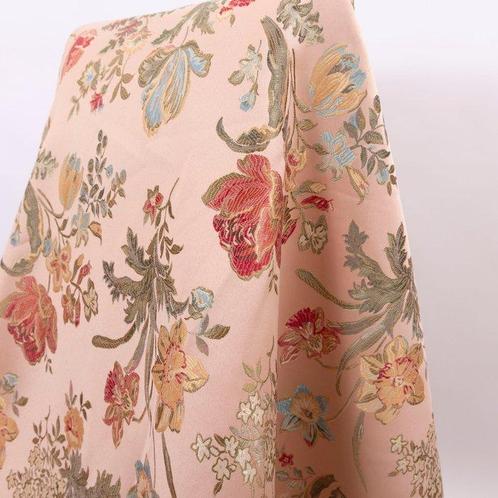 Lampasso Veneziano Rosa - San Leucio - Rococó - Glanzend en, Antiek en Kunst, Curiosa en Brocante
