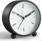 Tyme Wekker Analoog - Zonder Tikgeluid - Met Alarm - Incl., Ophalen of Verzenden, Zo goed als nieuw