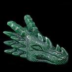 Prachtige, fijn gedetailleerde groene aventurijn Grote