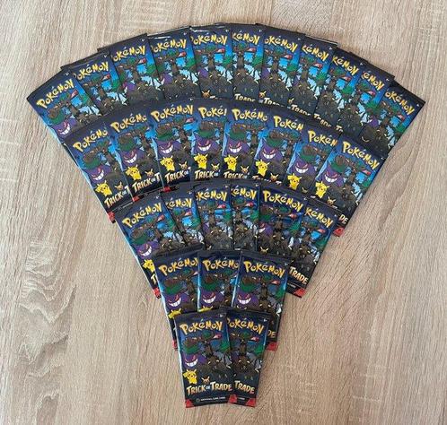 Pokémon - 30 Booster pack - TRICK OR TRADE BOOSTER 2024, Hobby en Vrije tijd, Verzamelkaartspellen | Pokémon