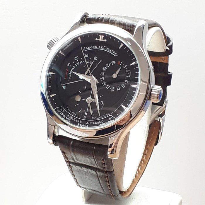 Jaeger-LeCoultre - Master Geographic Automatic World Time, Sieraden, Tassen en Uiterlijk, Horloges | Heren