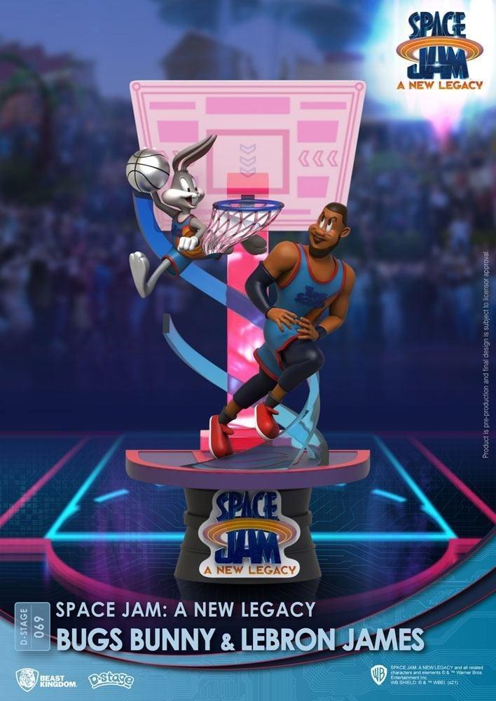 Space Jam: A New Legacy D-Stage PVC Diorama Bugs Bunny & Leb, Verzamelen, Film en Tv, Nieuw, Ophalen of Verzenden