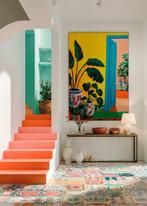 E. García - INTERIOR AMARILLO XL (NO RESERVE), Antiek en Kunst