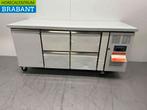 RVS Polar Koelwerkbank 1 deur en 4 laden 179,5 cm 230V, Ophalen of Verzenden, Nieuw zonder verpakking