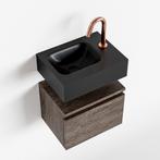 MONDIAZ ANDOR 40cm toiletmeubel dark brown. LEX 40cm, Ophalen of Verzenden, Nieuw, Bad