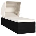 Luxe Tuin Ligbed | Tweedekansje | Zonnebank Deal!, Ophalen of Verzenden, Nieuw, Rotan