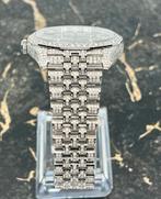 Rolex Datejust 41 - Blue Dial -126300 - Iced Out - Diamonds, Staal, Polshorloge, Nieuw, Rolex