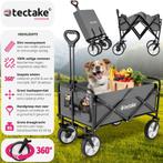 Bolderkar - Opvouwbaar - Bolderwagen  - Grijs - Tectake®, Verzenden, Zo goed als nieuw