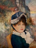 Auguste Renoir (1841-1919) - Jeune Fille Assise Sur Une