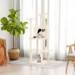 vidaXL Kattenmeubel met sisal krabpalen 144,5 cm, Verzenden, Nieuw