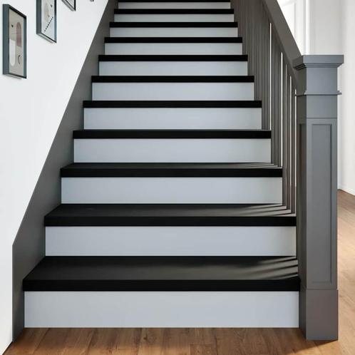 vidaXL Traptreden 4 st 90x25x2 cm massief eikenhout, Doe-het-zelf en Verbouw, Ladders en Trappen, Nieuw, Verzenden
