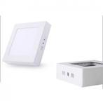 Voordeelpak LED Downlight 6 Pack - Opbouw Vierkant 12W -, Huis en Inrichting, Lampen | Spots, Metaal of Aluminium, Nieuw, Ophalen of Verzenden