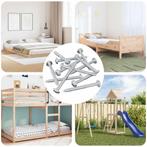 vidaXL Houten Schroef 12 pcs Zilver 9,8 x 53 mm Staal, Doe-het-zelf en Verbouw, IJzerwaren en Bevestigingsmiddelen, Verzenden