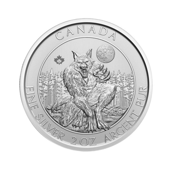 Zilveren munt Canadian Creatures of the North Coin - De, Postzegels en Munten, Edelmetalen en Baren, Verzenden