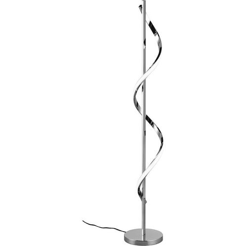 Vloerlamp - Dimbaar - 1-lichts - Chroom, Huis en Inrichting, Lampen | Vloerlampen, Nieuw, Metaal, 100 tot 150 cm, Ophalen of Verzenden