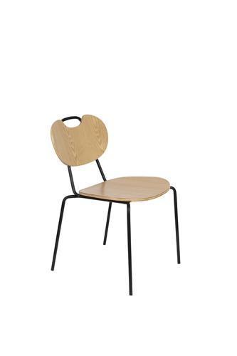 Eetkamerstoel - Burke - Naturel - Polywood - House of Rebels, Huis en Inrichting, Stoelen, Nieuw, Verzenden