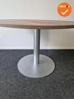 Vergadertafel - rond - 120 cm - Bladkleur naar keuze, Vergader- of Presentatieruimte, Ophalen of Verzenden, Gebruikt, Tafel