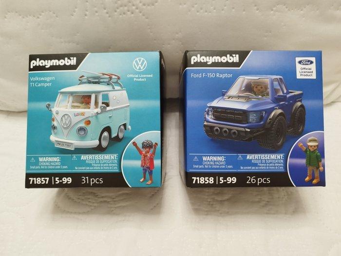 Playmobil - Speelgoedauto Volkswagen T1 Camper; Ford F-150, Antiek en Kunst, Antiek | Overige Antiek