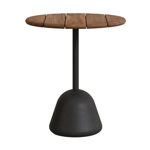 *WOONWINKEL* Kave Home Saura Ronde Bistro Tafel Outdoor Acac, Tuin en Terras, Tuinsets en Loungesets, Nieuw, Verzenden