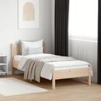 Massief grenenhout bed 75x190 | Tweedekansje, Nieuw, Hout, Eenpersoons, 70 cm of minder