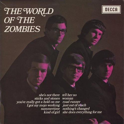 LP gebruikt - The Zombies - The World Of The Zombies, Cd's en Dvd's, Vinyl | Rock, Zo goed als nieuw, Verzenden