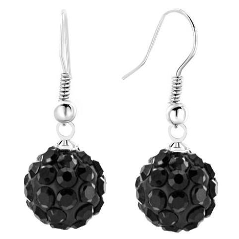 Fako Bijoux® - Oorbellen - Disco Dots - Hanger - Zwart, Sieraden, Tassen en Uiterlijk, Oorbellen, Verzenden