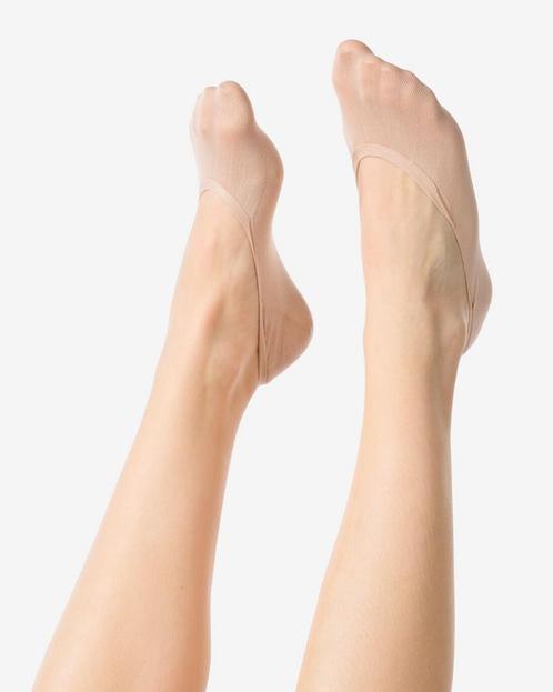HEMA 2-pak kousenvoetjes nude 2+1 gratis, Kleding | Dames, Sokken en Kousen, Nieuw, Verzenden