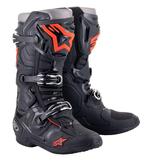 Alpinestars Tech 10 Zwart Rood Fluo, Motoren, Kleding | Motorkleding, Verzenden, Nieuw met kaartje, Laarzen, Alpinestars