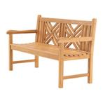 Cross bank teak 150x64x92cm, Huis en Inrichting, Stoelen, Ophalen of Verzenden, Nieuw