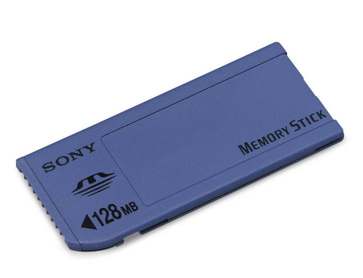 Sony Memory Stick Card - 128MB, Audio, Tv en Foto, Fotografie | Geheugenkaarten, Zo goed als nieuw, Verzenden