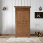 Landelijke klassieke kast, kledingkast, legkast, linnenkast, Ophalen of Verzenden, Nieuw