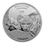 Congo Predators Hyaenidae Hyena 1 oz 2020 (15.000 oplage), Postzegels en Munten, Munten | Afrika, Verzenden, Overige landen, Losse munt