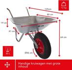 2dekans | Toolland Kruiwagen, 85 liter, bouwpakket, ideaal, Ophalen of Verzenden, Zo goed als nieuw, Toolland