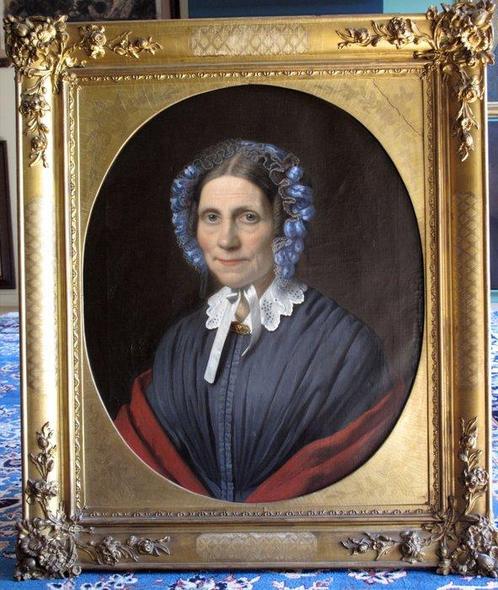 European School (XIX-X - Portret van een vrouw, Antiek en Kunst, Kunst | Schilderijen | Klassiek