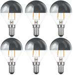 OP=OP 6 stuks Ledmaxx LED kopspiegellamp zilver E14 4W 36..., Ophalen of Verzenden, Nieuw
