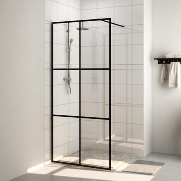 vidaXL Inloopdouchewand 100x195 cm ESG-glas transparant en beschikbaar voor biedingen