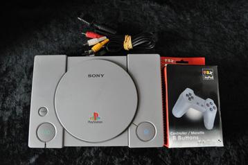 Sony Playstation 1 incl 1 New Controller PSX beschikbaar voor biedingen