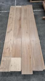 Restpartij 10 m2 eiken multiplank, behandeld, Ophalen, Minder dan 25 mm, Eiken, Zo goed als nieuw