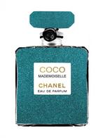 Glasschilderij Coco Chanel N°5 | Ter Halle | 095, Huis en Inrichting, Ophalen of Verzenden, Nieuw